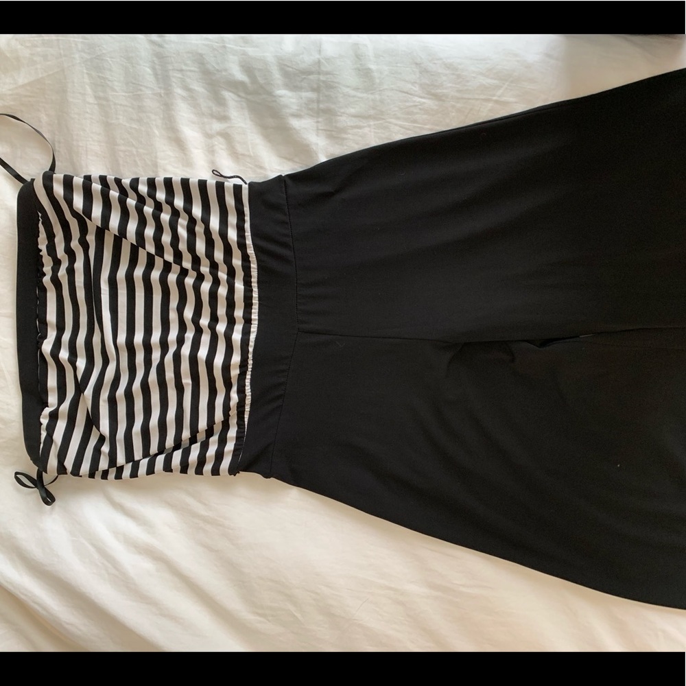 S White House Black Market wide leg jumpsuit